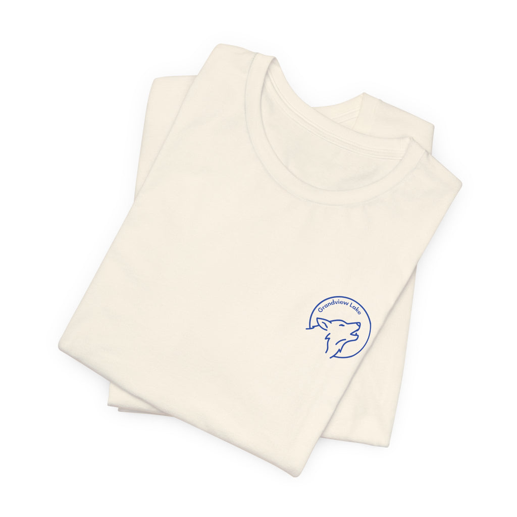 Grandview Full Moon Club Lake T-Shirt — Wolf Moon Graphic Tee