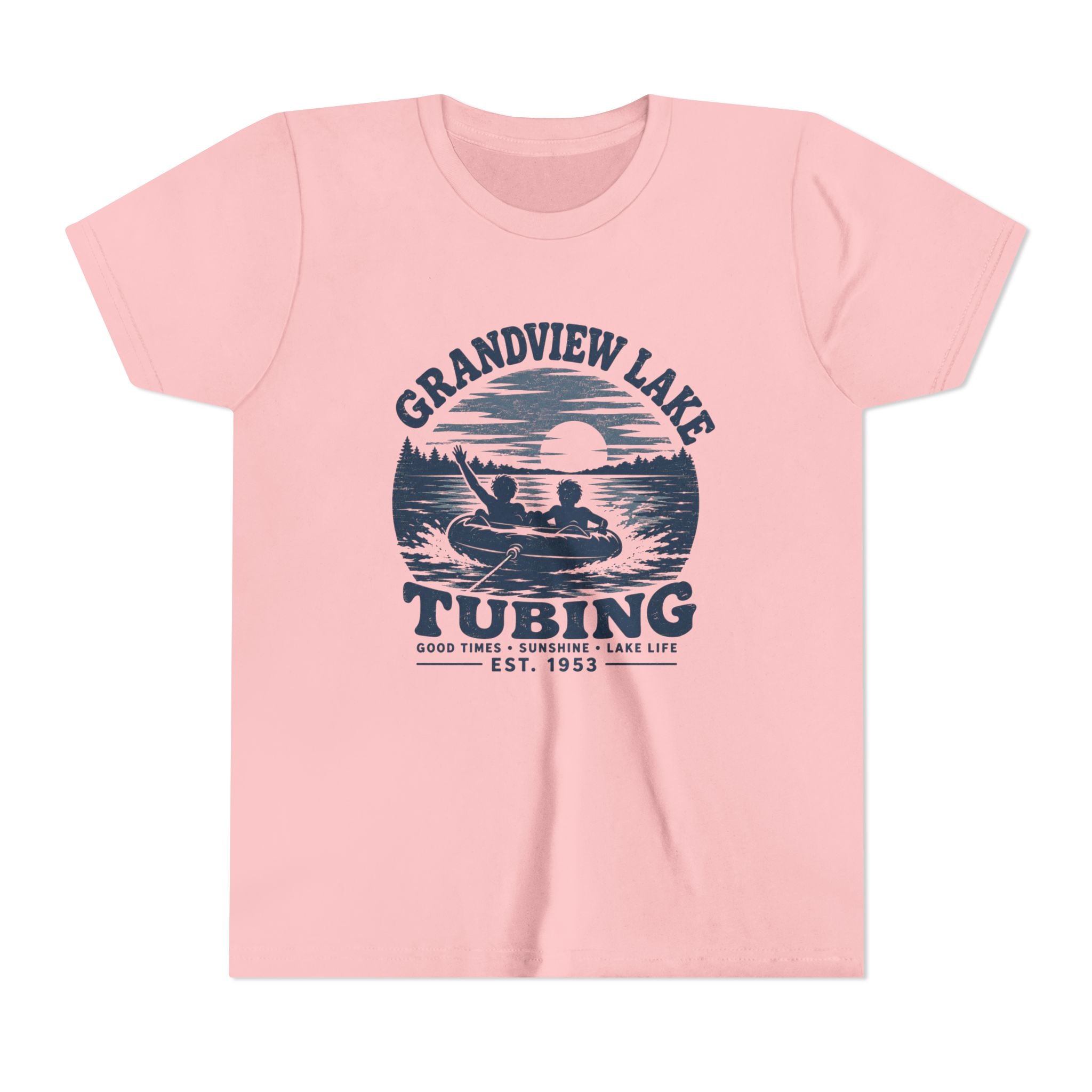 Youth T-Shirt - Grandview Lake Tubing Vintage Design