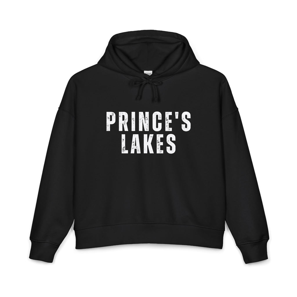 Prince's Lakes Organic Women's Hoodie — 'PRINCE'S LAKES' Cozy Pullover