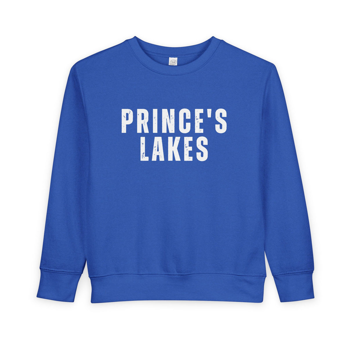 Toddler Sweatshirt - "Prince's Lakes" Retro Camp Logo Kids Pullover