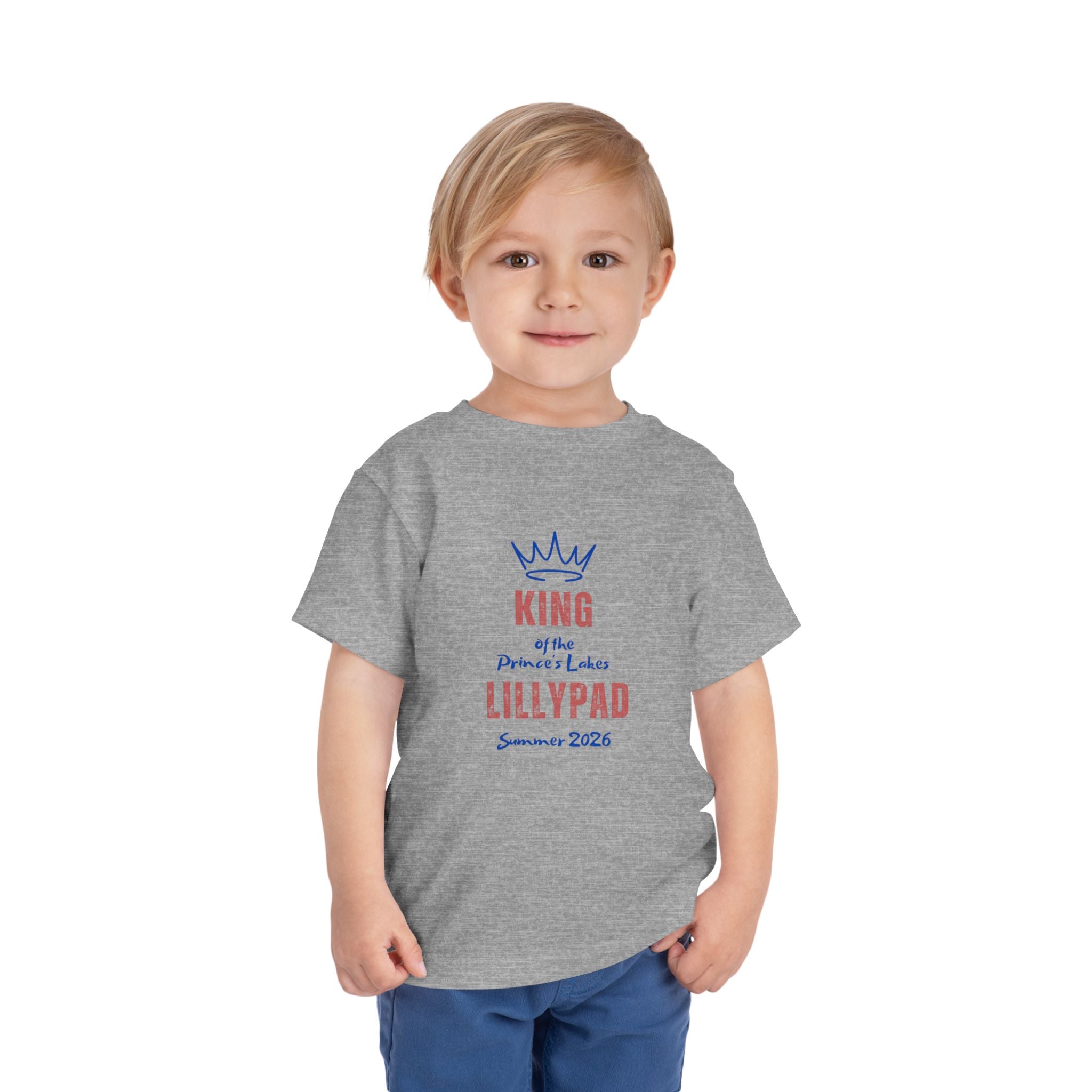 King of the Lillypad Toddler Tee — Prince's Lakes Summer 2026'