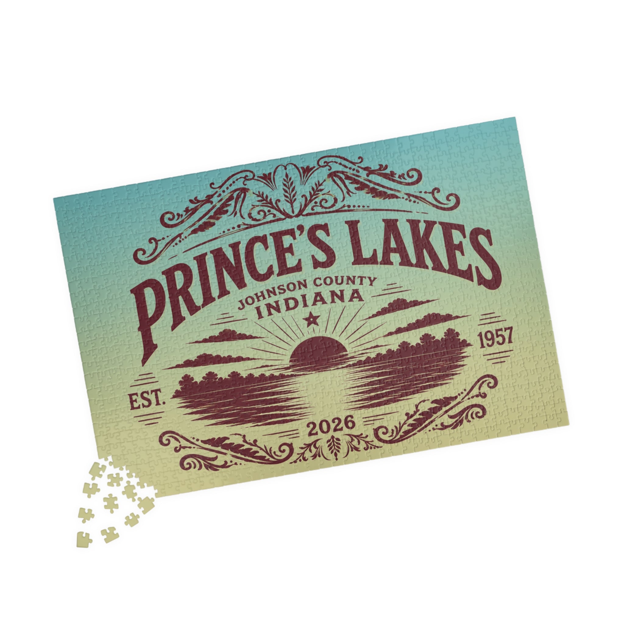 Prince's Lakes, 2026 Commemorative Puzzle — Jigsaw (1014 pcs)