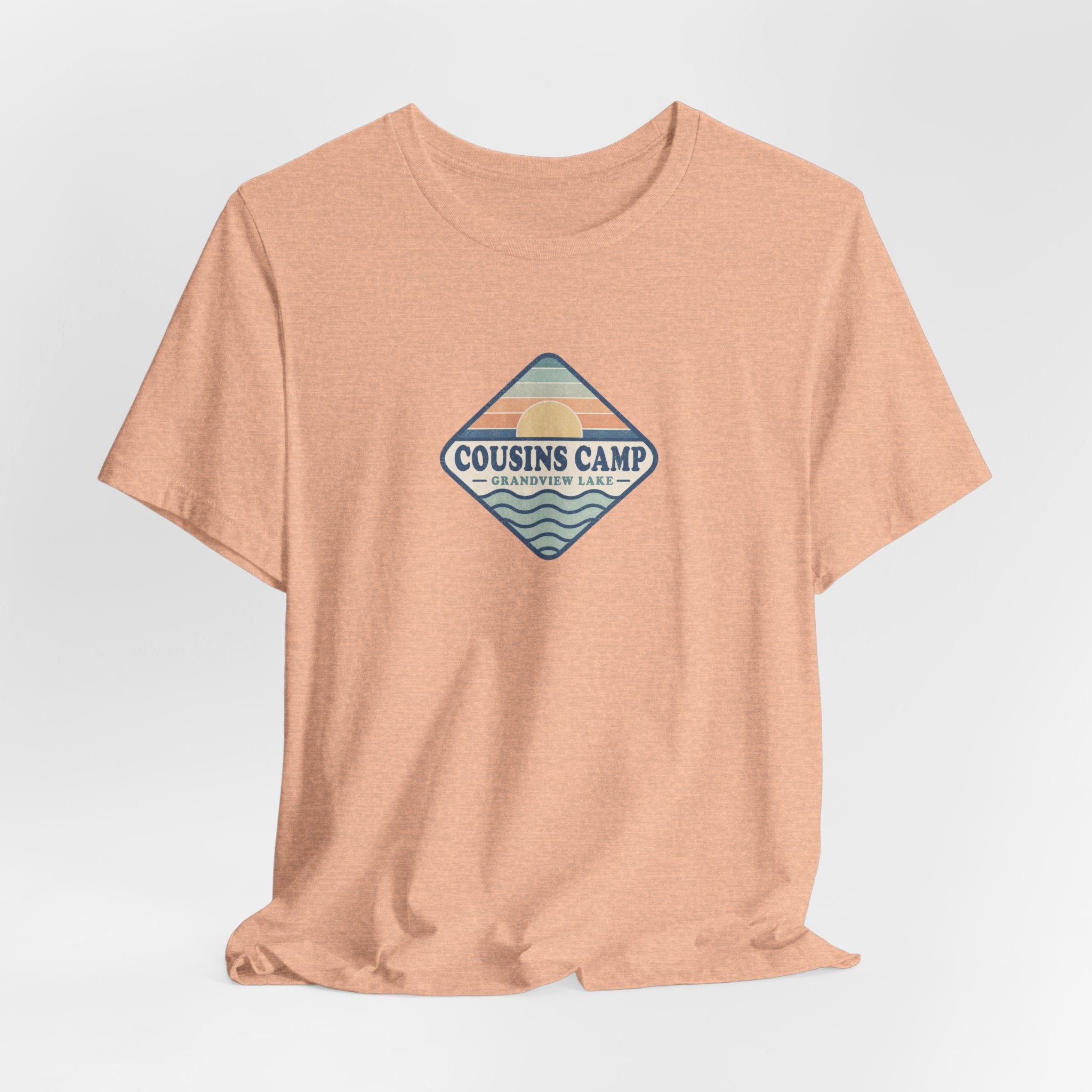 Camp Staff T-Shirt — 'Cousins Camp' Vintage Lake Tee