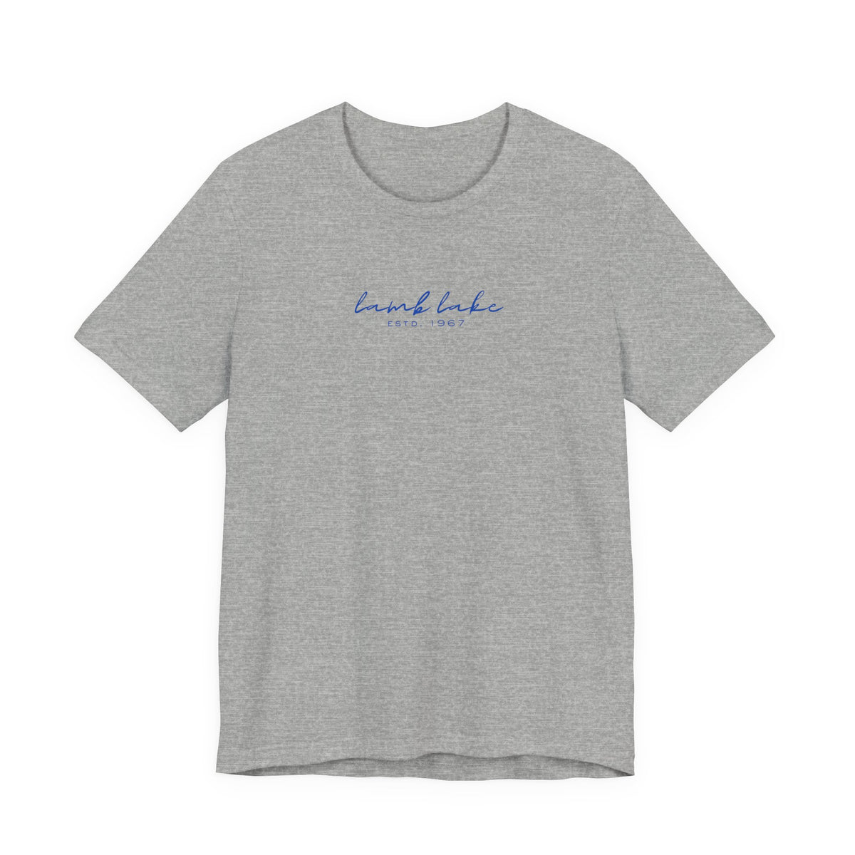 'lamb lake" Unisex Jersey Short Sleeve Tee