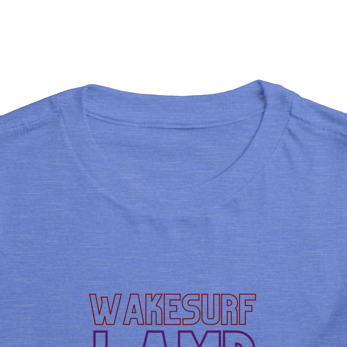 Lamb Lake Trafalgar Indiana Toddler Tee — Wakesurf Summer Shirt