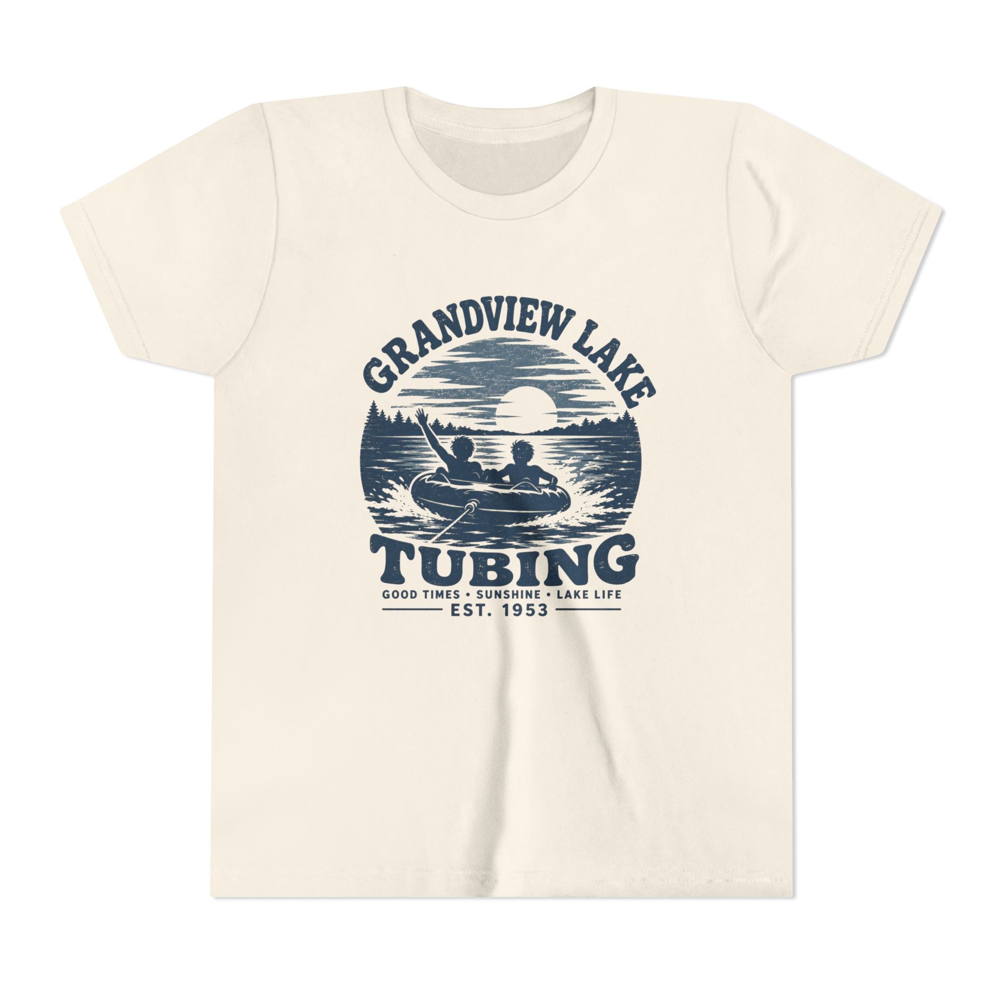 Youth T-Shirt - Grandview Lake Tubing Vintage Design