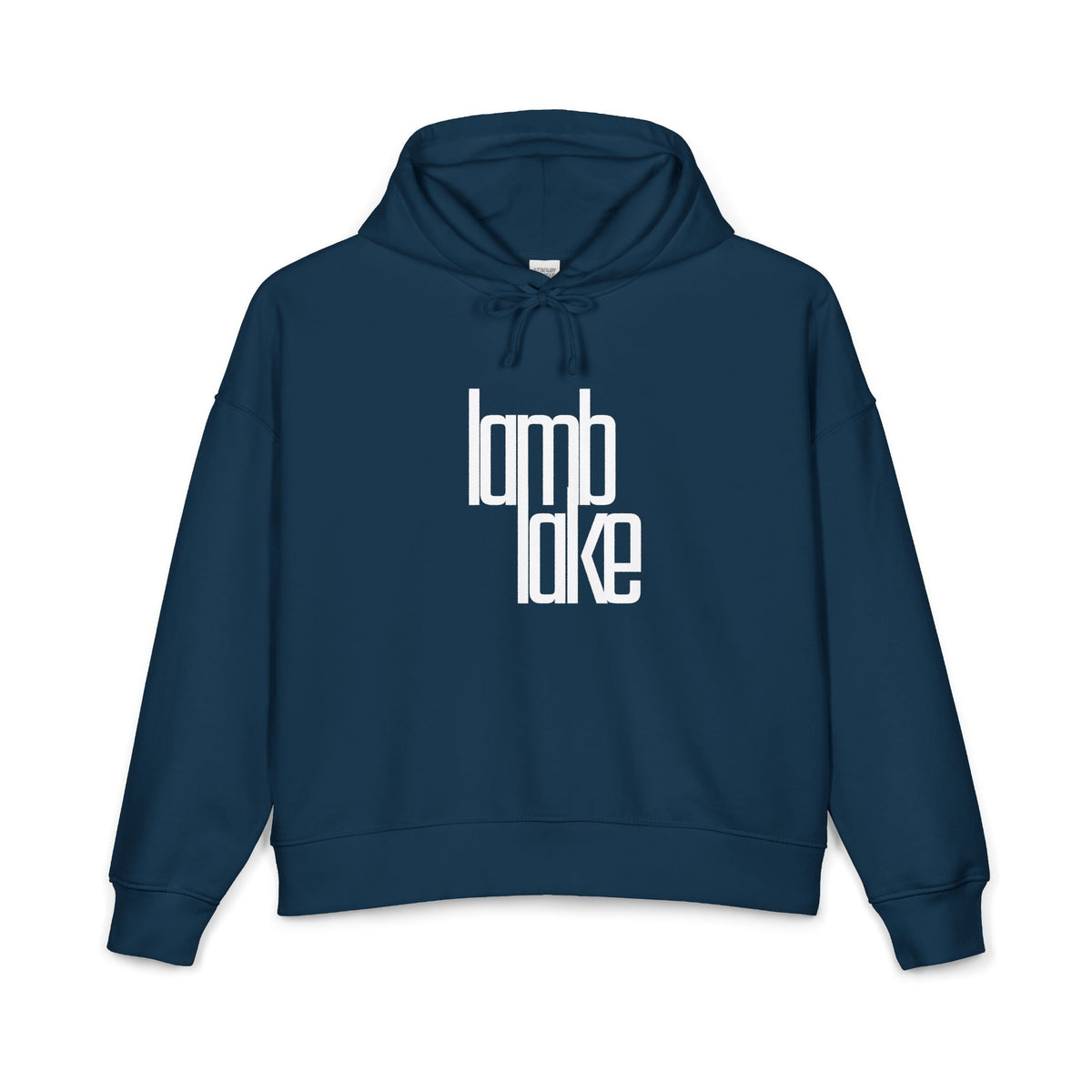 Lamb Lake Organic Women's Hoodie — 'lamb lake' Cozy Pullover
