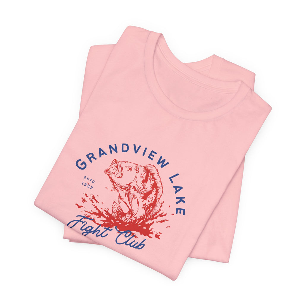 Grandview Lake Fight Club Fishing T-Shirt