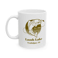 Coffee Mug – Retro Gold Fishing Design (11oz)