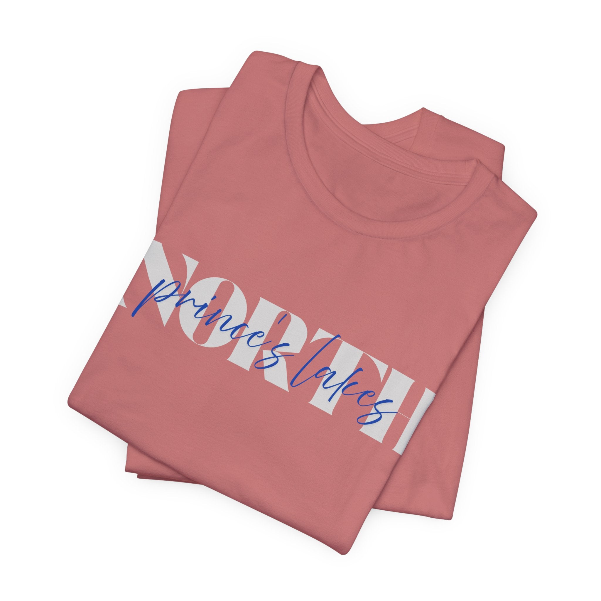 Prince's Lakes NORTH Tee — Script Graphic T-Shirt