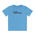 Youth Wake Surf Lamb Lake Tee – Retro Striped Wake Surfing Shirt