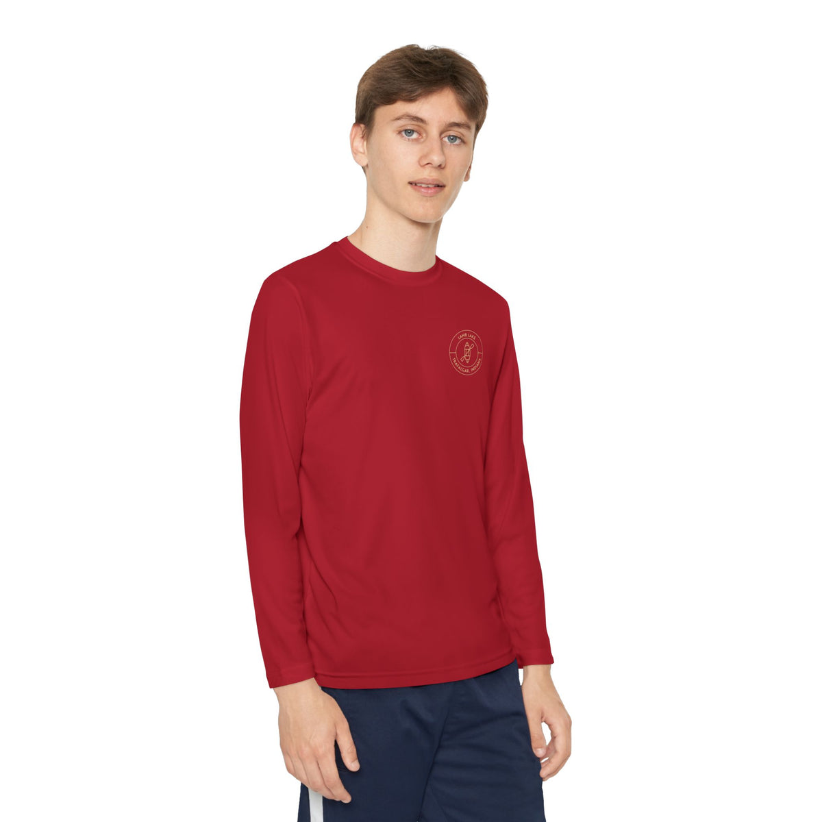 Youth Long Sleeve Tee - Lamb Lake Kayak Logo