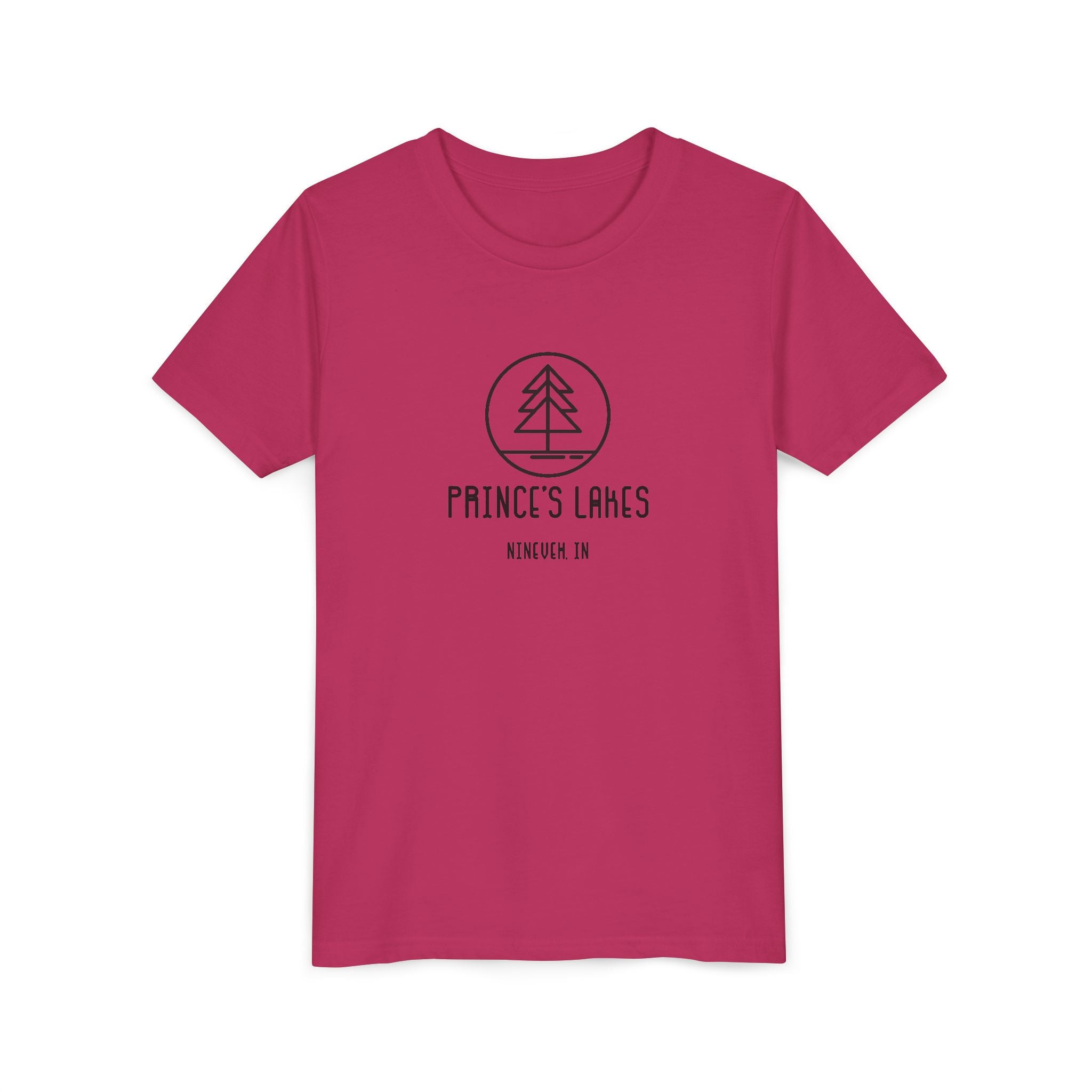 Youth Tee — 'Prince's Lakes' Retro Camp Kids T-Shirt