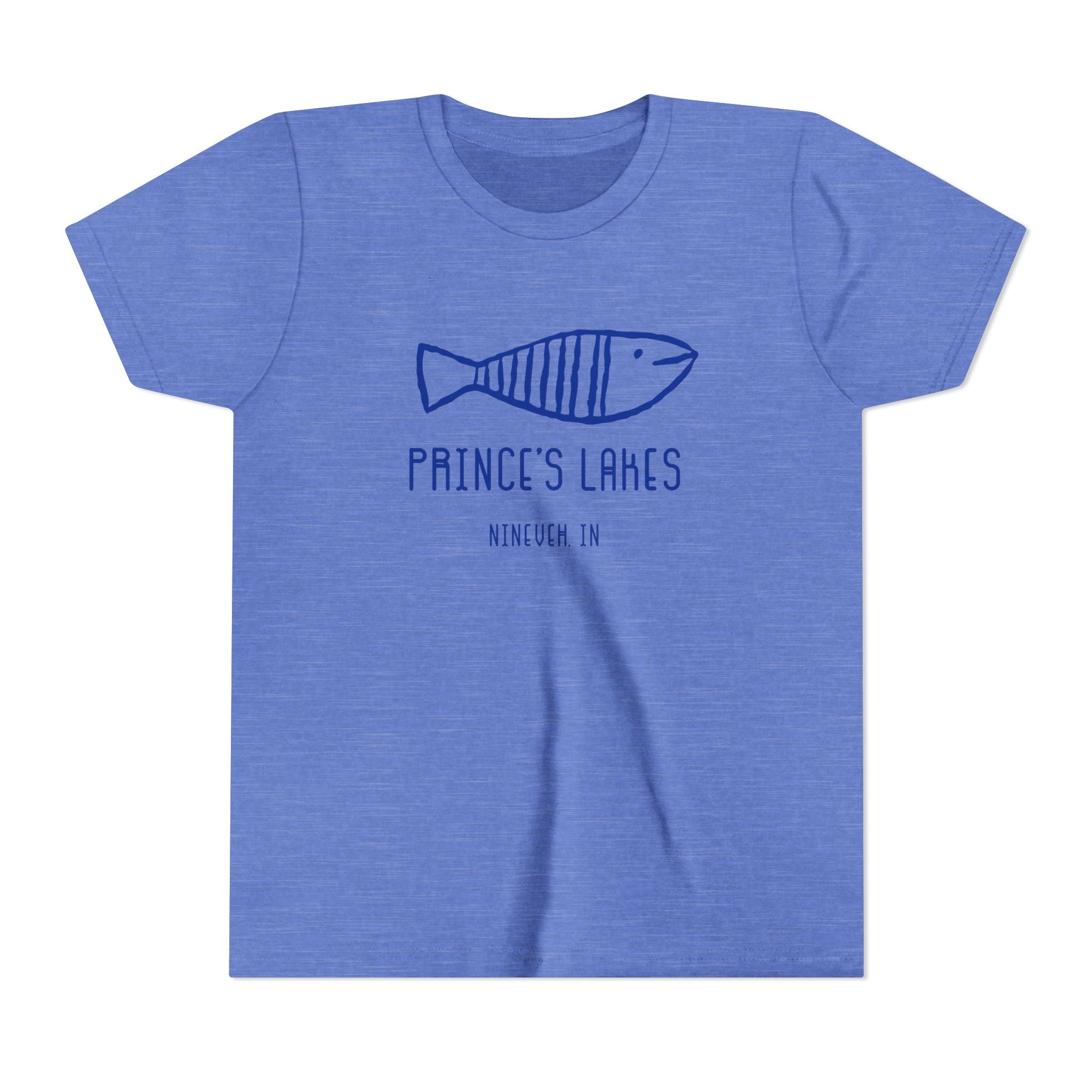 Youth Tee — 'Prince's Lakes' Retro Fish Kids T-Shirt