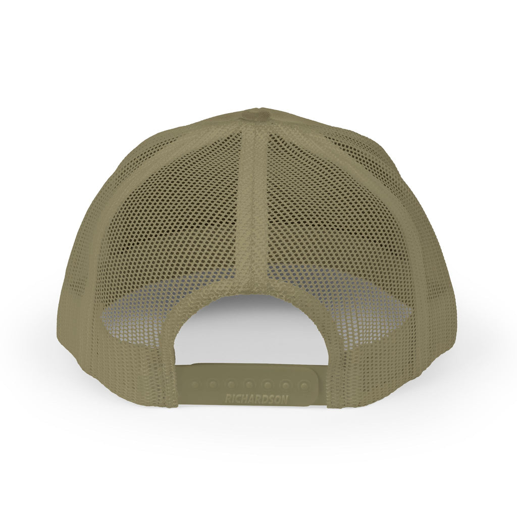 Lamb Lake Trucker Hat — Vintage Mesh Snapback Cap