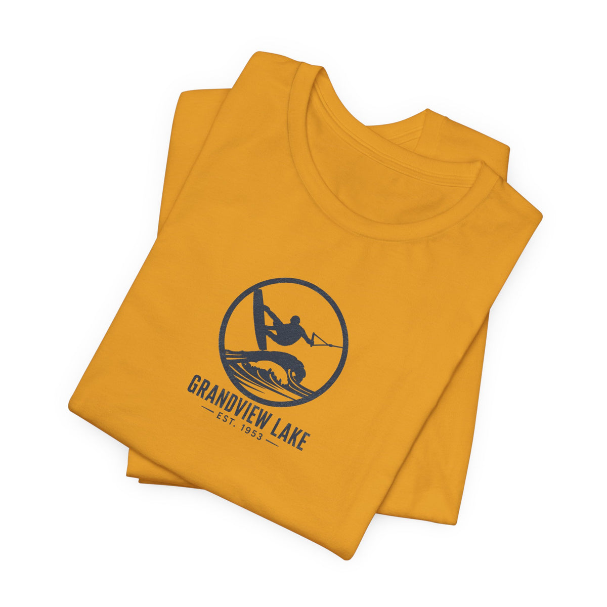 Grandview Lake Wakesurf Emblem Tee — Unisex