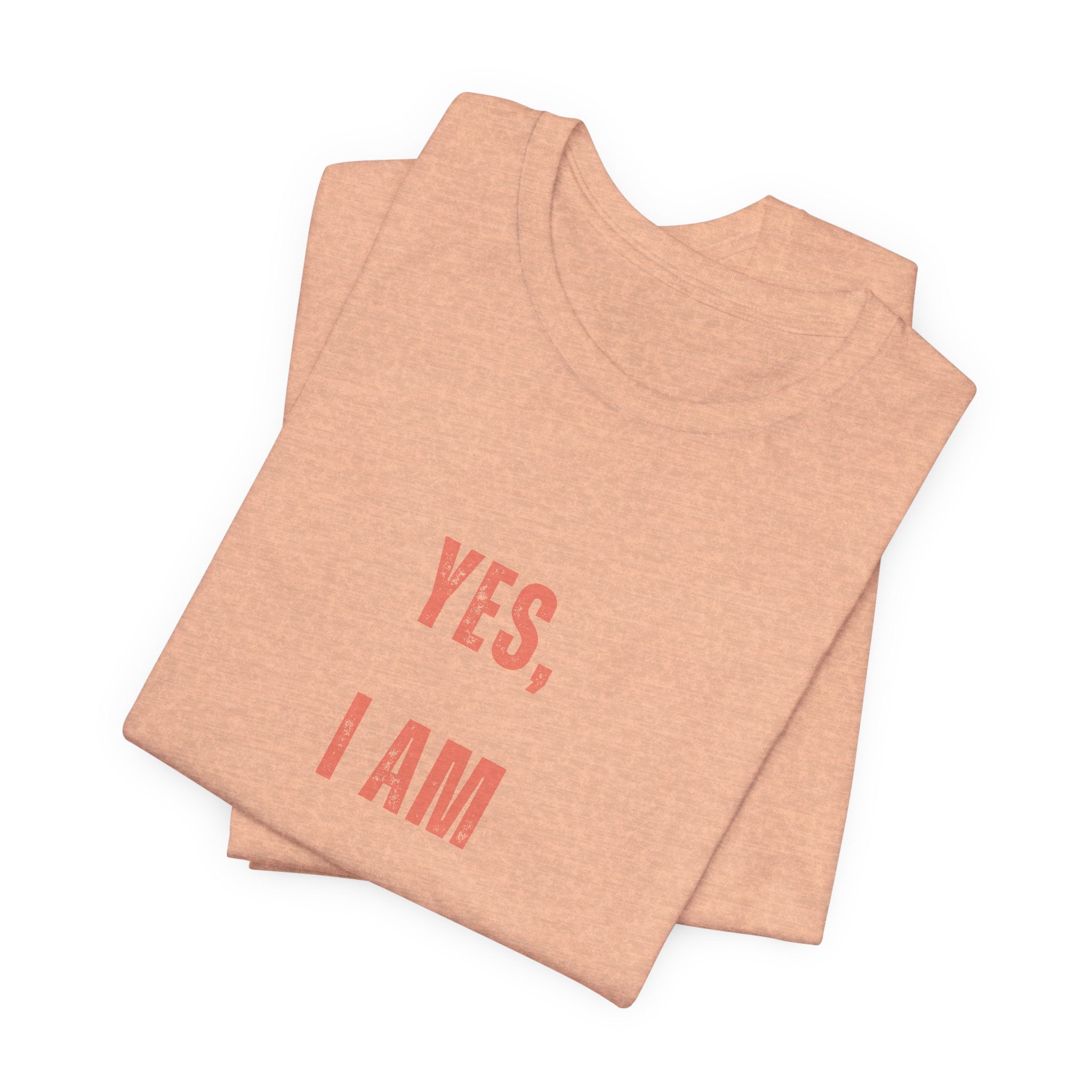 Pirate Statement Tee — "Yes, I Am A Pirate" Short Sleeve Shirt