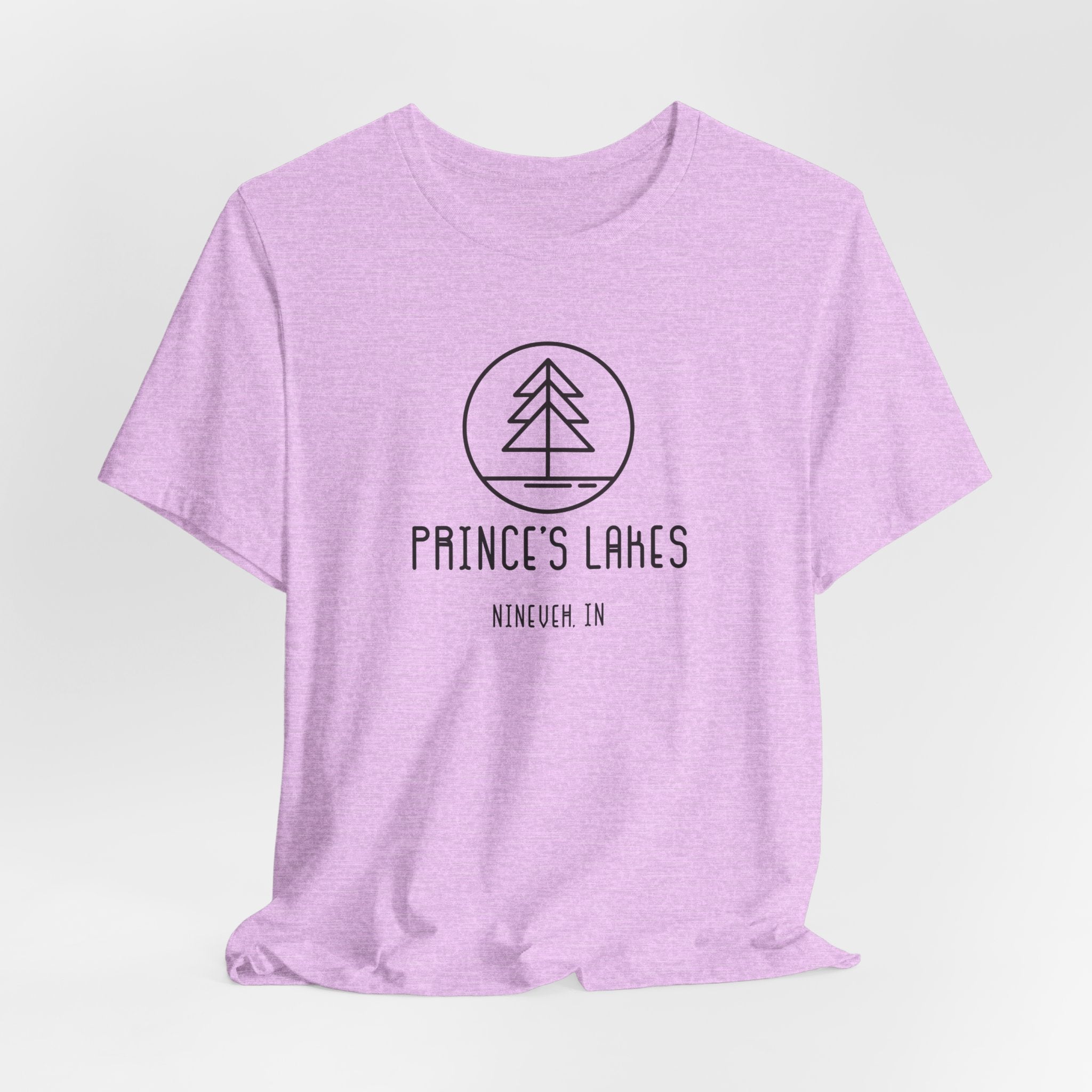 Prince's Lakes Minimalist Tee — Lake Forest Graphic Short Sleeve Shirt