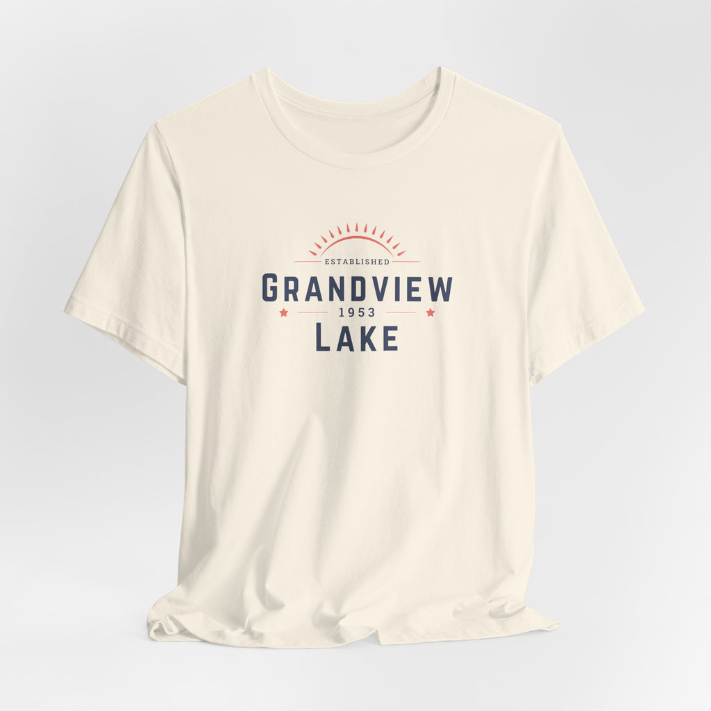 Grandview Lake Tee – Retro Lakeside Graphic T-Shirt