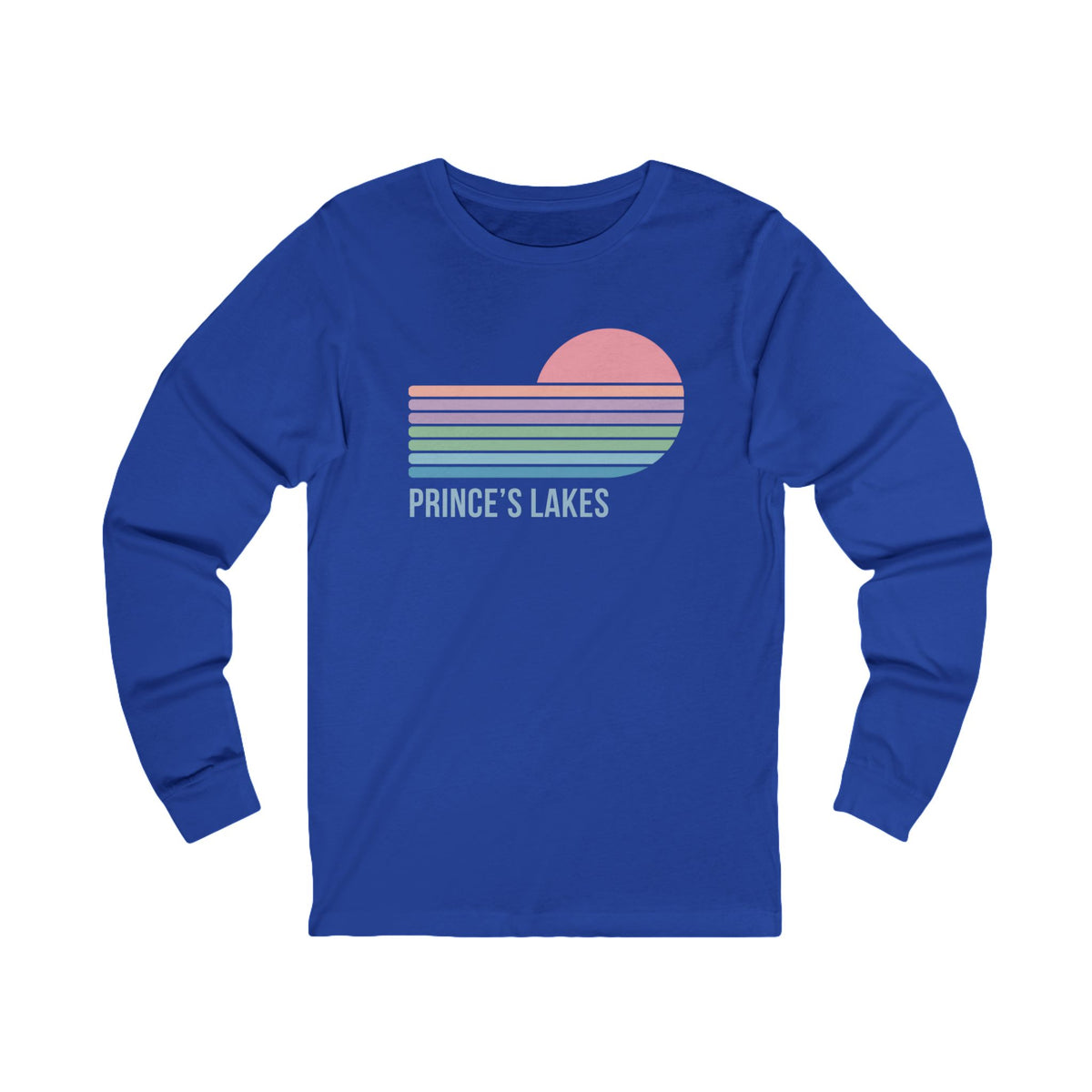 Prince's Lakes Retro Sunset Long Sleeve Tee
