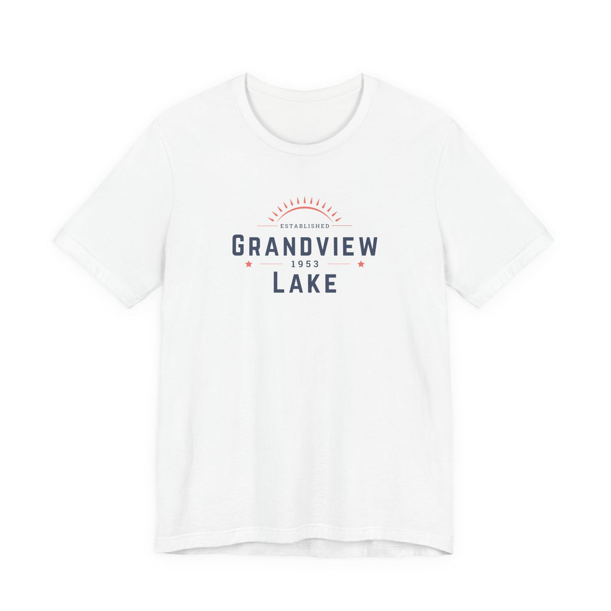 Grandview Lake Tee – Retro Lakeside Graphic T-Shirt