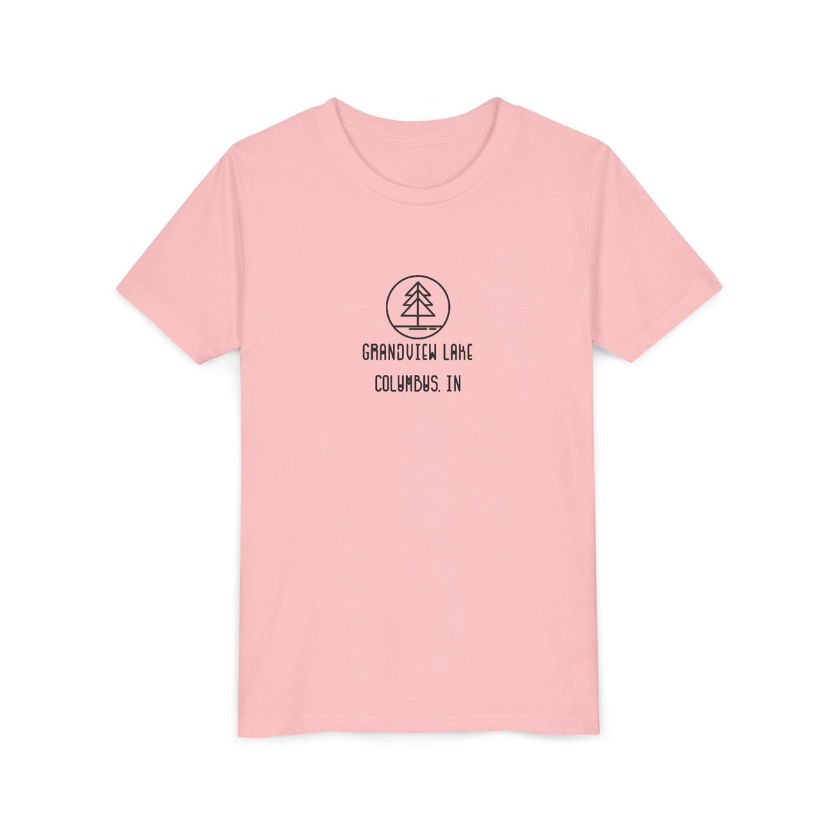 Youth Tee — 'Grandview Lake' Retro Camp Kids T-Shirt
