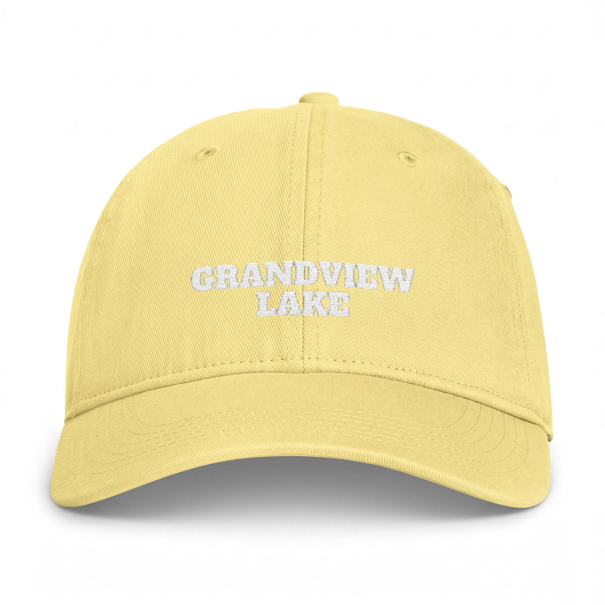 Grandview Lake Coastal Washed Cap — Vintage Beach Dad Hat