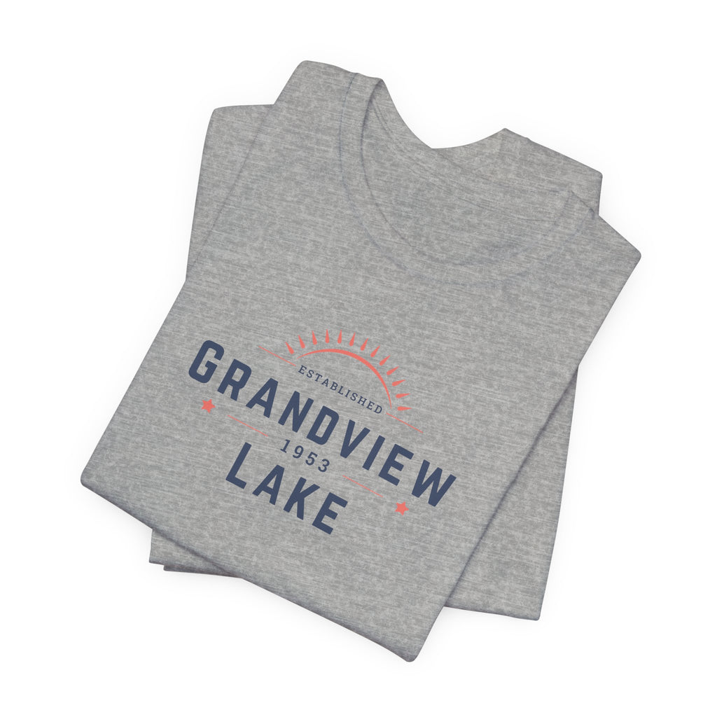 Grandview Lake Tee – Retro Lakeside Graphic T-Shirt