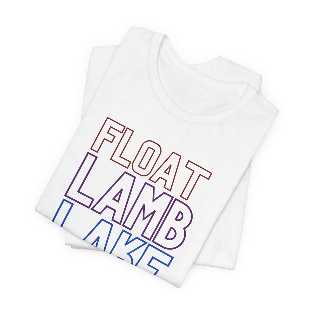 Float Lamb Lake Trafalgar Indiana T-Shirt
