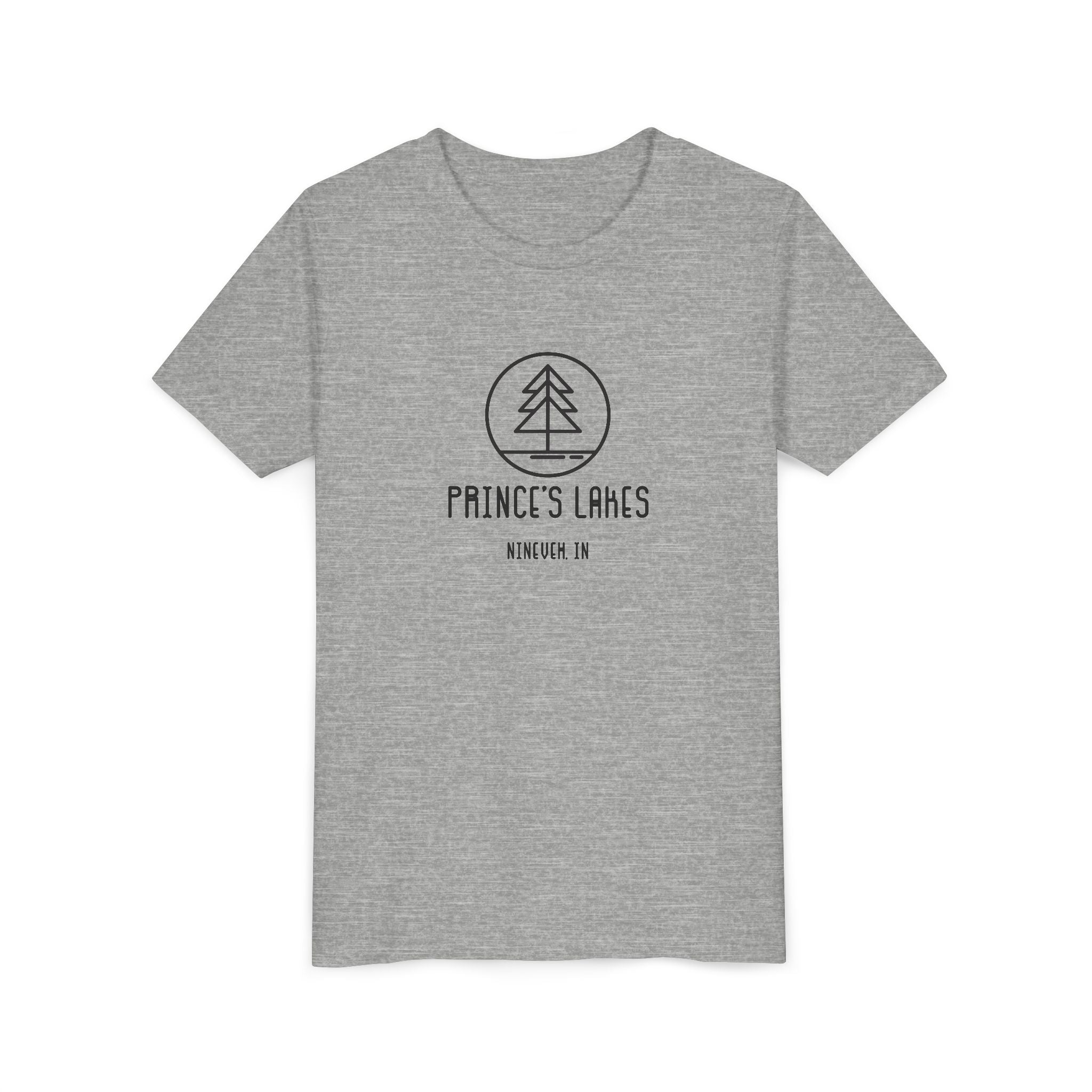 Youth Tee — 'Prince's Lakes' Retro Camp Kids T-Shirt