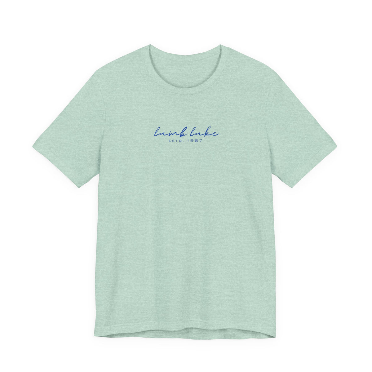 'lamb lake" Unisex Jersey Short Sleeve Tee