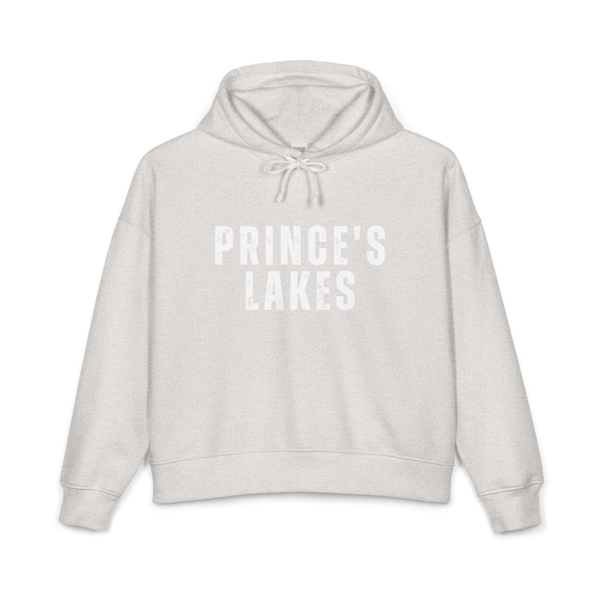 Prince's Lakes Organic Women's Hoodie — 'PRINCE'S LAKES' Cozy Pullover