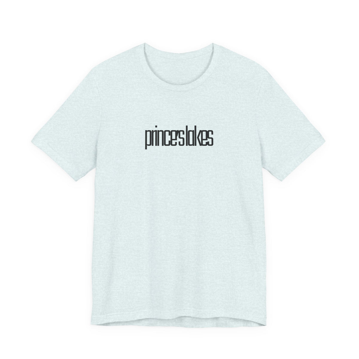 'prince's lakes' Graphic Tee —  Minimal Logo T‑Shirt