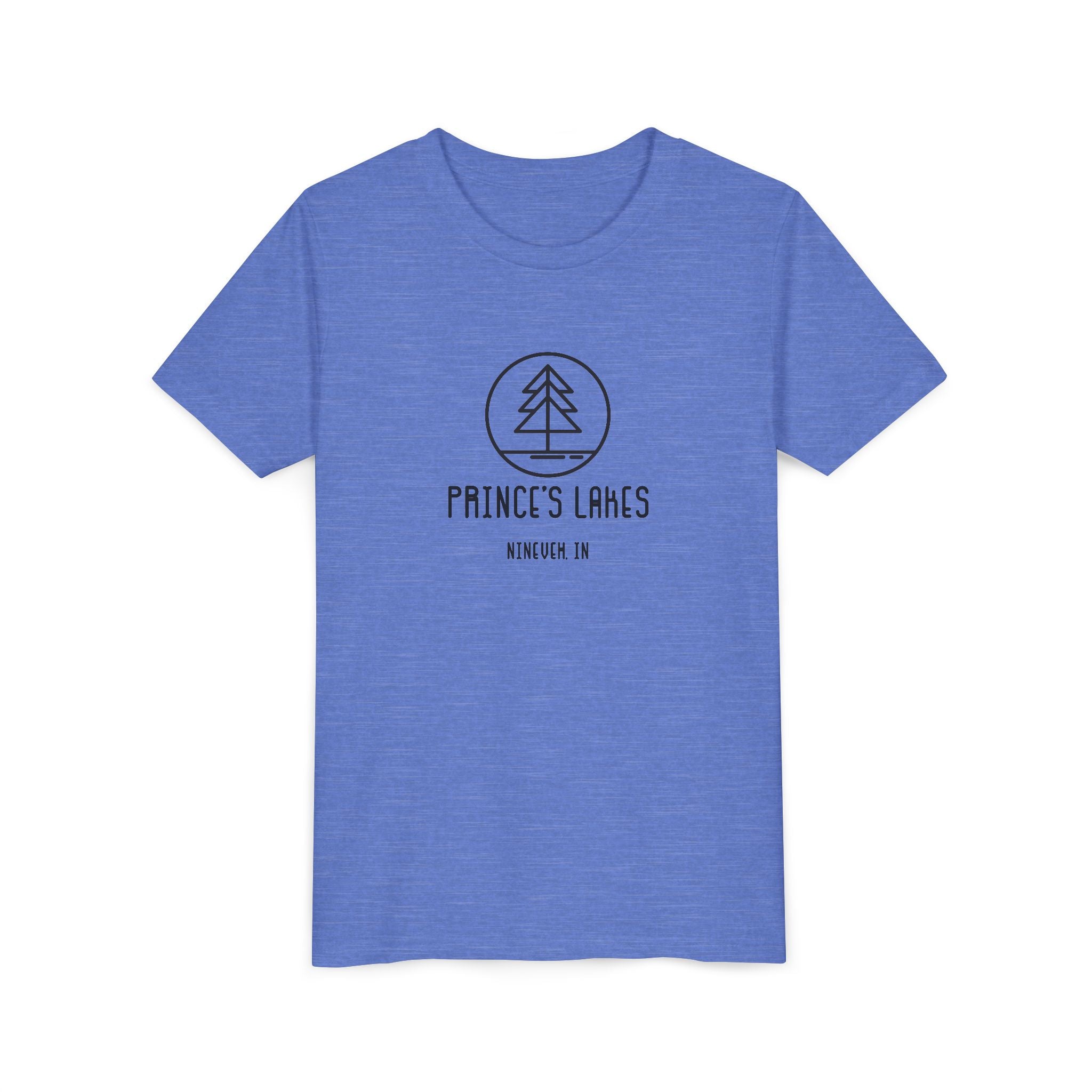 Youth Tee — 'Prince's Lakes' Retro Camp Kids T-Shirt