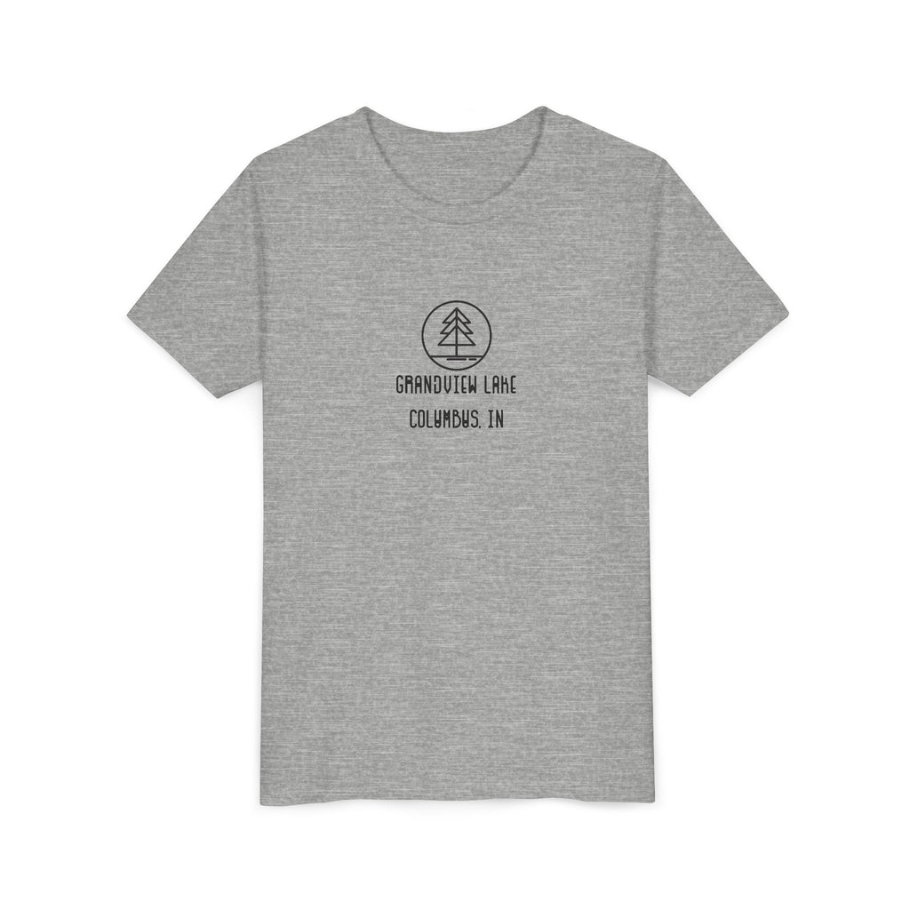 Youth Tee — 'Grandview Lake' Retro Camp Kids T-Shirt