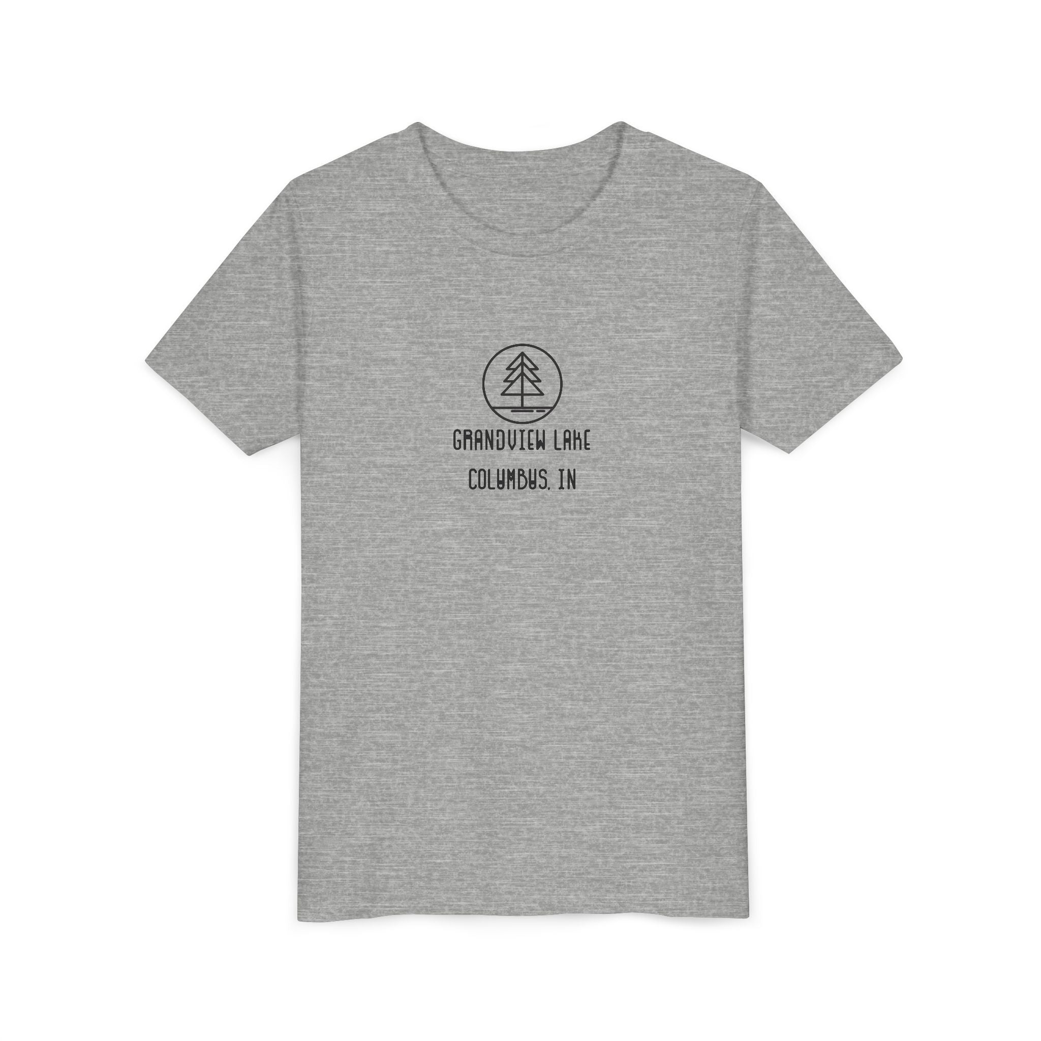 Youth Tee — 'Grandview Lake' Retro Camp Kids T-Shirt