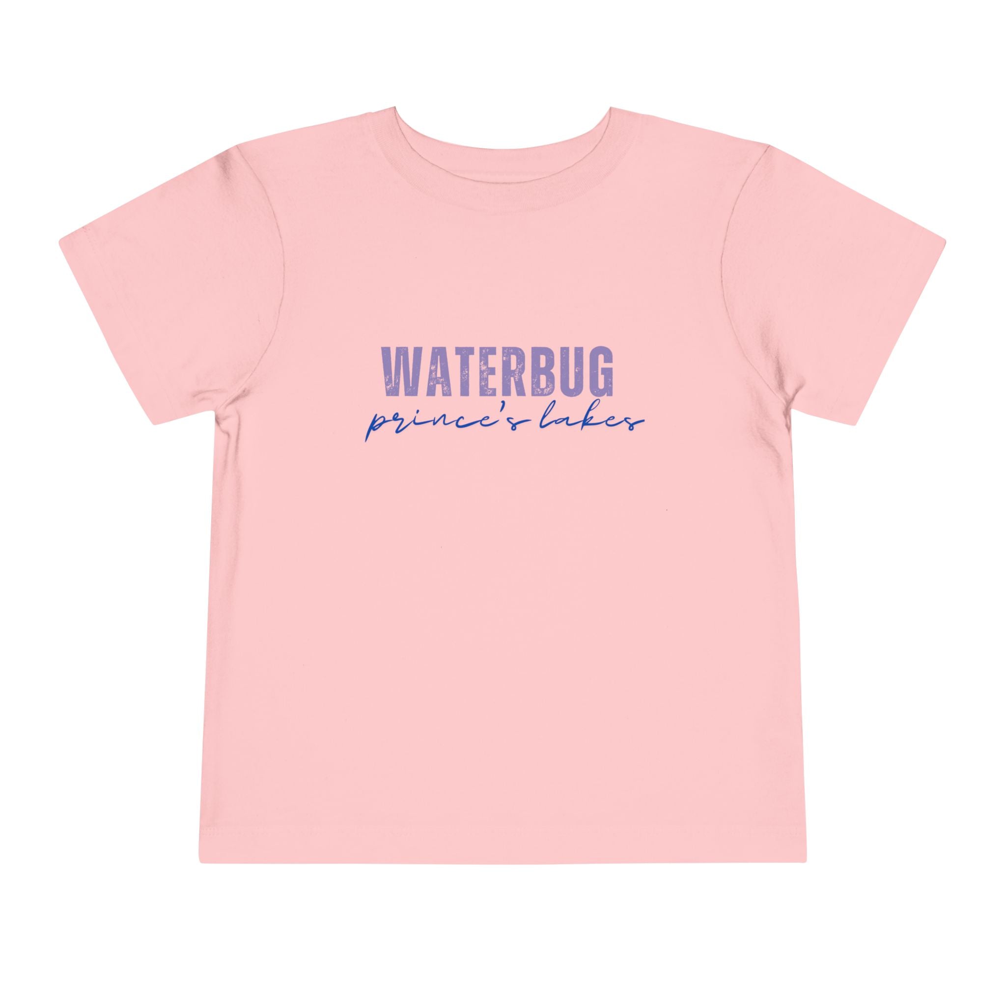 Toddler Tee — "WATERBUG prince's lakes" Water-Inspired Kids T-Shirt