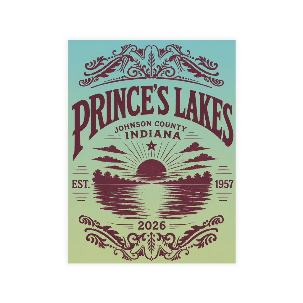 Postcard Bundles (envelopes not included) Prince's Lakes 2026 Commemorative Postcard
