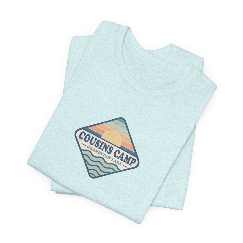 Camp Staff T-Shirt — 'Cousins Camp' Vintage Lake Tee