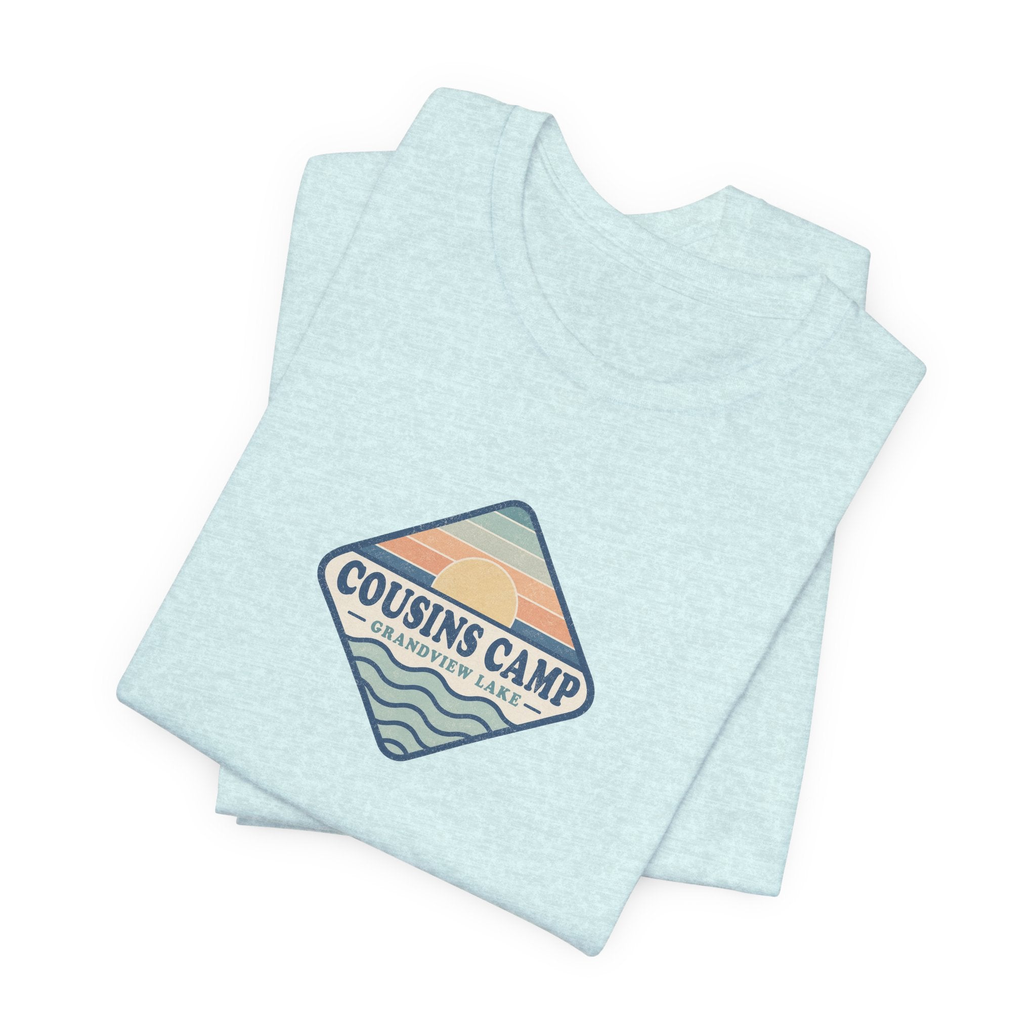 Camp Staff T-Shirt — 'Cousins Camp' Vintage Lake Tee