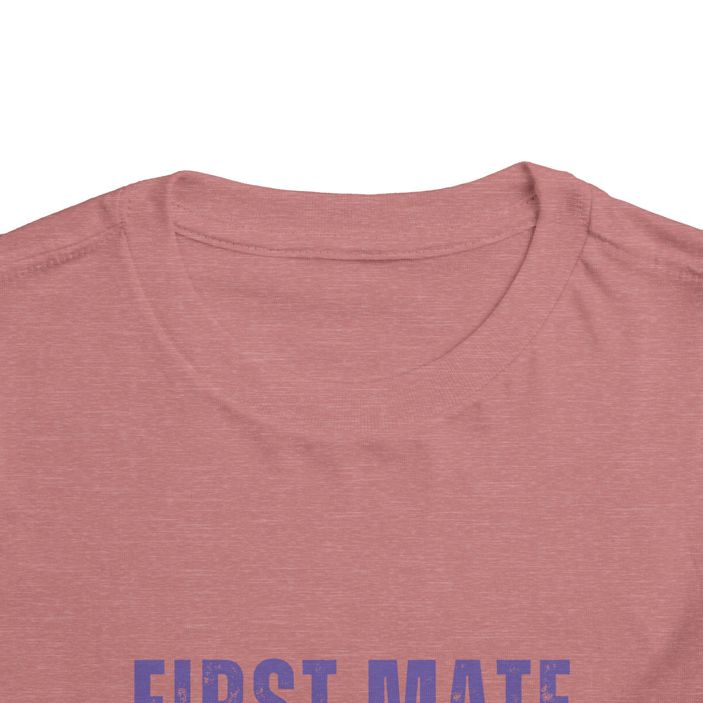 First Mate Toddler Tee — 'First Mate, Prince's Lakes' Nautical Shirt