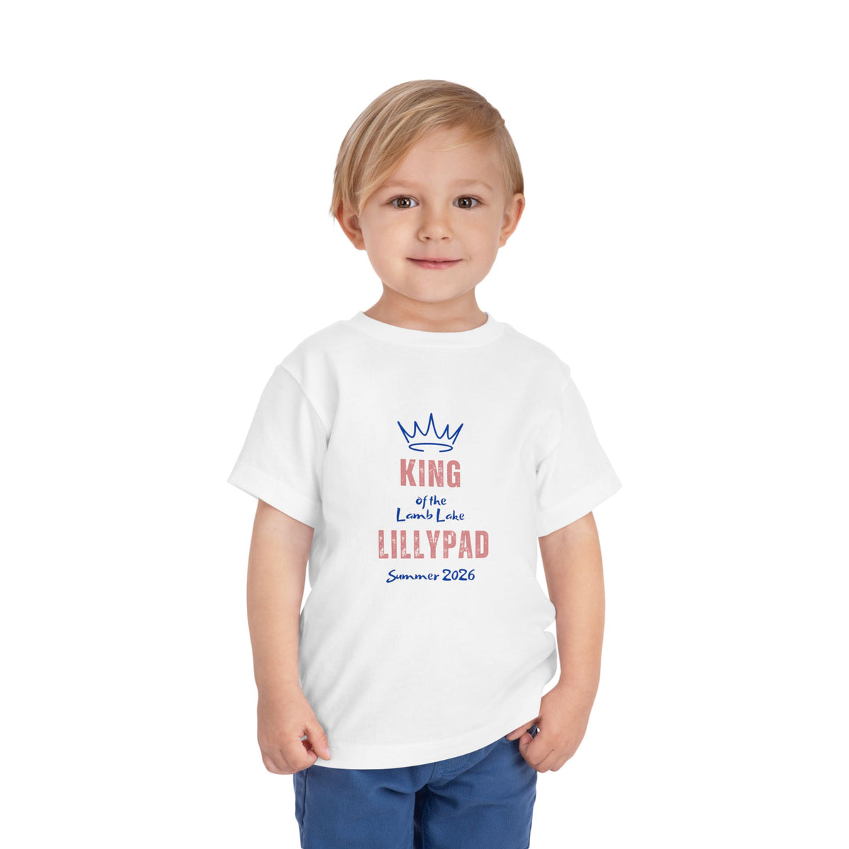 King of the Lillypad Toddler Tee — Lamb Lake Summer 2026