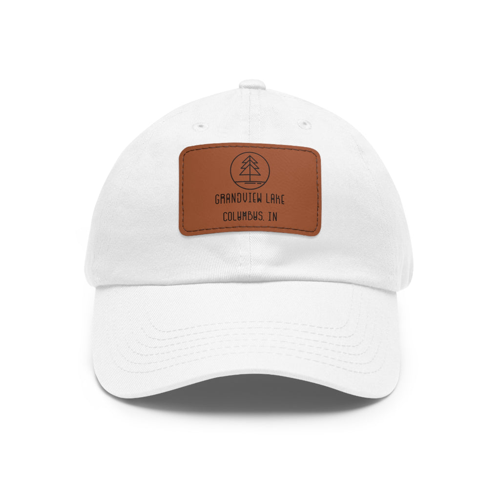 Leather Patch Hat — Grandview Lake Outdoor Baseball Cap