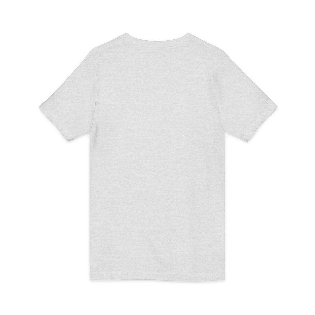 Lake Life V-Neck Tee — Pink Minimalist Icons T-Shirt