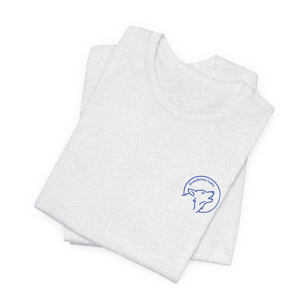Grandview Full Moon Club Lake T-Shirt — Wolf Moon Graphic Tee