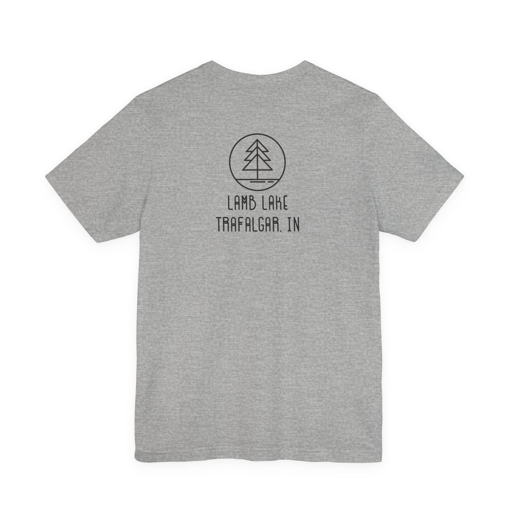 Lamb Lake Minimalist Tee — Lake Forest Graphic Short Sleeve Shirt
