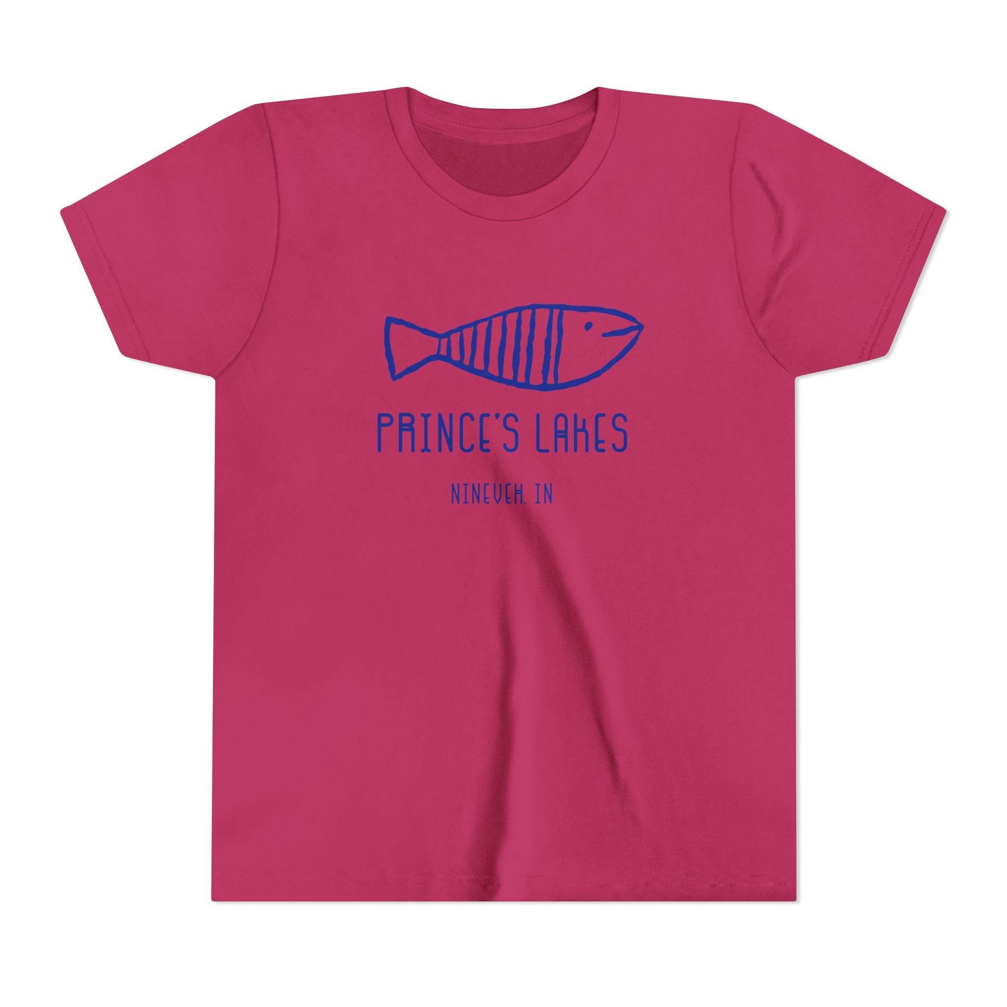 Youth Tee — 'Prince's Lakes' Retro Fish Kids T-Shirt