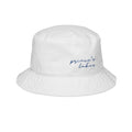 Embroidered "Prince's Lake" Script Bucket Hat — Casual Summer Fishing & Outdoor Hat