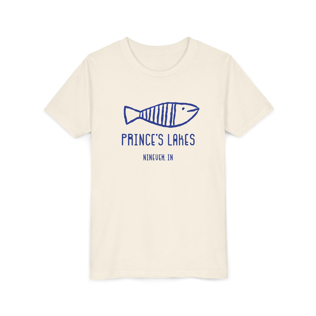 Youth Tee — 'Prince's Lakes' Retro Fish Kids T-Shirt
