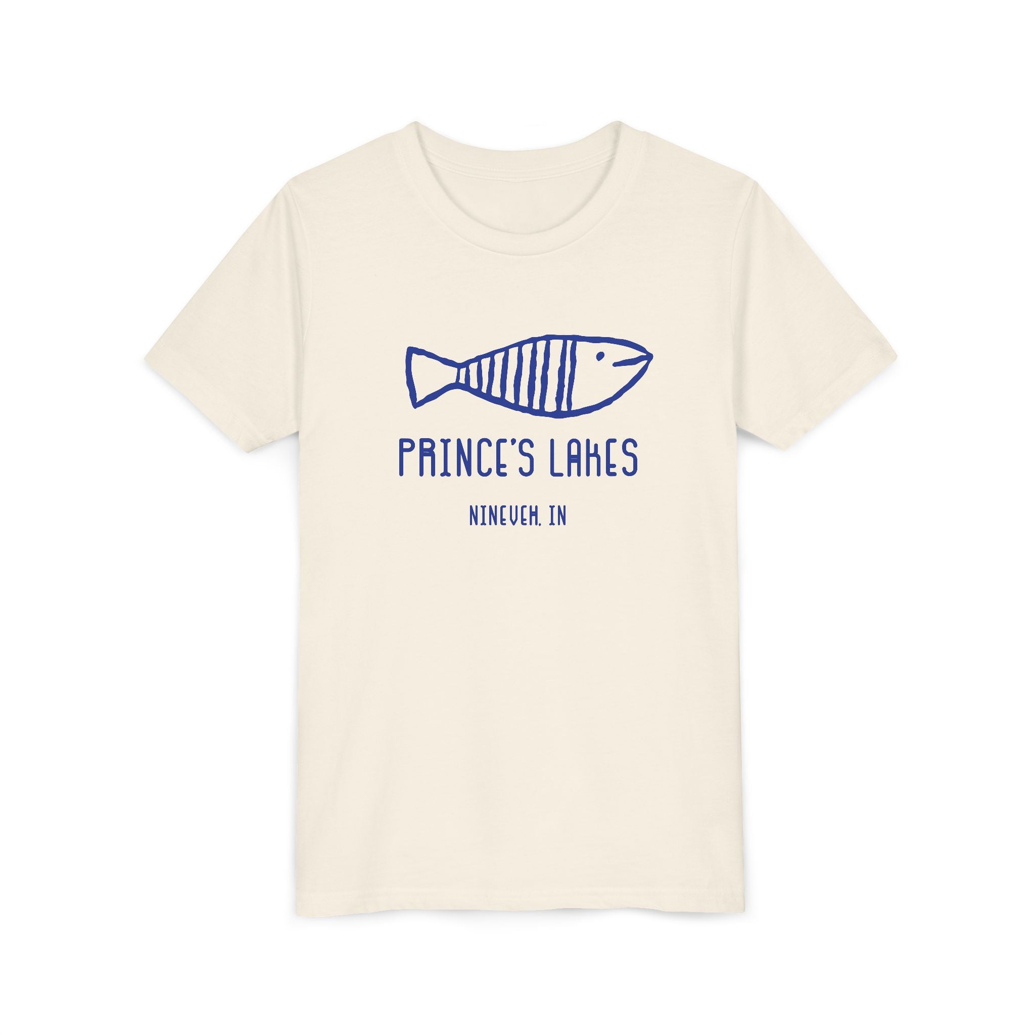 Youth Tee — 'Prince's Lakes' Retro Fish Kids T-Shirt